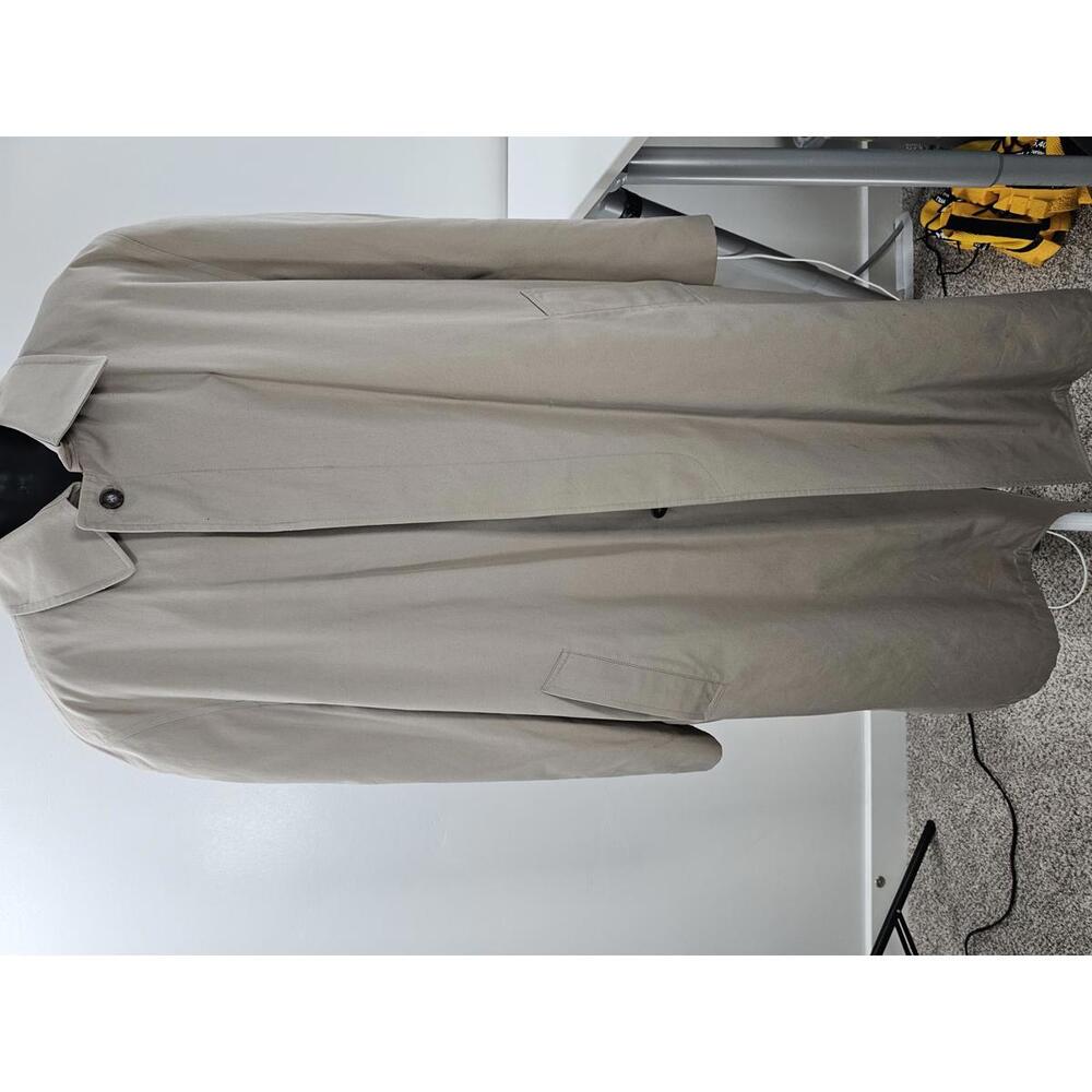 London Fog Classic Trench Coat w/Removeable Quilted Liner 46L